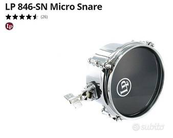 LP MICRO SNARE 8 POLLICI