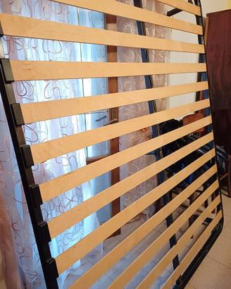 RETE A DOGHE IN LEGNO MATRIMONIALE