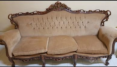 Salotto completo stile barocco
