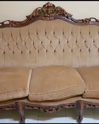 Salotto completo stile barocco