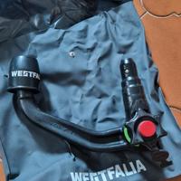 Gancio traino Westfalia per Volkswagen con chiave