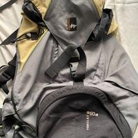 Zaino Quechua Forclaz Hiking 60L Air giallo/nero