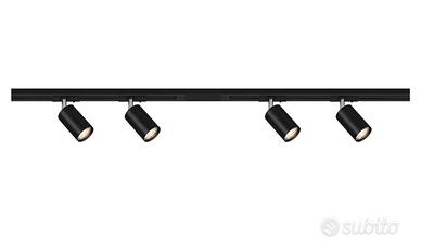 Binari LED a soffitto con 4 spot GU10 - NUOVI