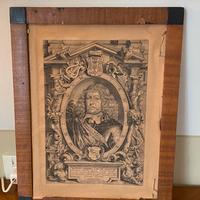 Antica Stampa del 1600 AUGUSTUS ADOLPHVS incisione