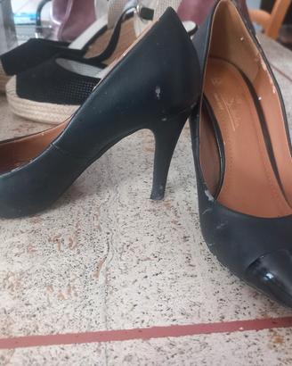 Scarpe tacco Renato Balestra nere n. 37