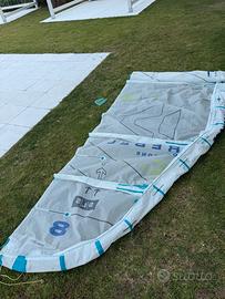 KIT KITESURF DUOTONE REBEL SLS 2025 8m+11m BAR
