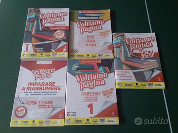 Libri scuola media ITALIANO, VOLTIAMO PAGINA