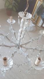 LAMPADARIO VINTAGE A GOCCIA FUNZIONANTE