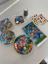 Set compleanno super mario