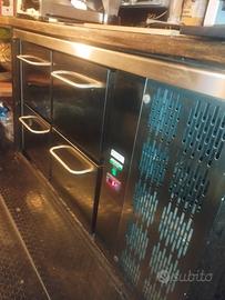 Banco refrigerante 4 cassetti