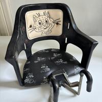 Seggiolino bici per bimbi piccoli vintage