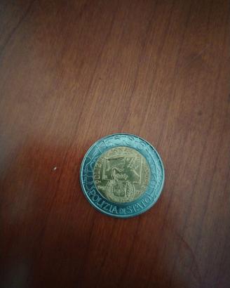 500 lire polizia 