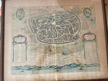 Antica stampa città di Nardó (Lecce)