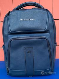 Piquadro - Zaino porta pc 14'' in pelle Carl