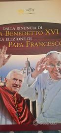 album monete francobolli Papi BenedettoX Francesco