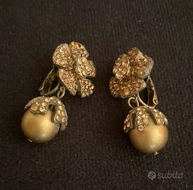 Orecchini a Clip con Cristalli Swarovski