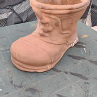 Vaso a forma di scarpone