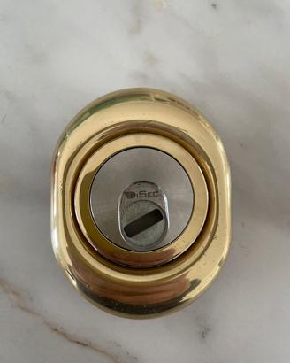 Defender Disec in ottone per porta blindata