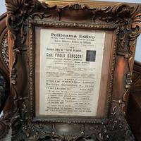 Quadro Locandina Ritrovo Estivo Primi Dell  900"