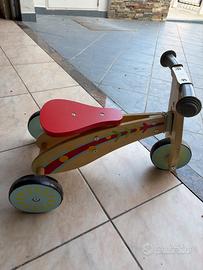 Triciclo / Bici Senza Pedali in Legno per Bambini
