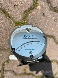 Mulinello JD500 professionale pesca mare grossa fi