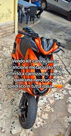 Kit completo carene aerox arancione metallizzato 