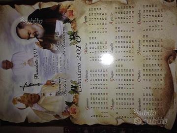 Calendario Padre Pio in legno