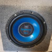 SUBWOOFER ESB HARMONY 25 cm 4 ohm MONO BOX REFLEX