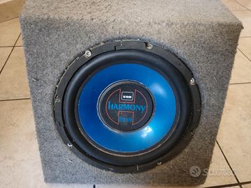 SUBWOOFER ESB HARMONY 25 cm 4 ohm MONO BOX REFLEX