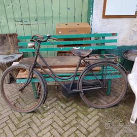 bicicletta primi '900 con freni a bacchetta 
