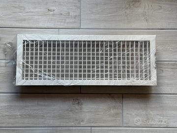 Bocchetta di mandata aria, grata 600x200 RAL 9010