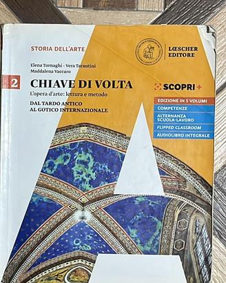 Libro di storia dell’arte “chiave di volta 2”