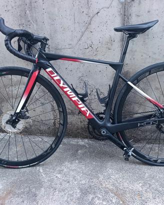 bici da corsa Olympia Ikon disc carbon tg. xs 48