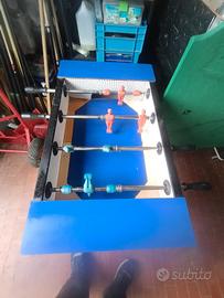 calcio balilla 2 vs 2 con gettoniera 