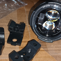 Coppia faretti fendinebbia auto moto led 40w