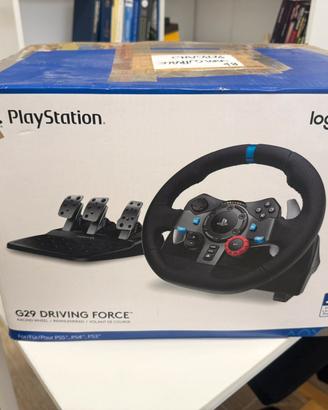 LOGITECH G29 VOLANTE E PEDALIERA USATO POCHE VOLTE