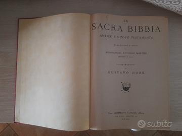 sacra bibbia, illustrata da Dorè - 1948
