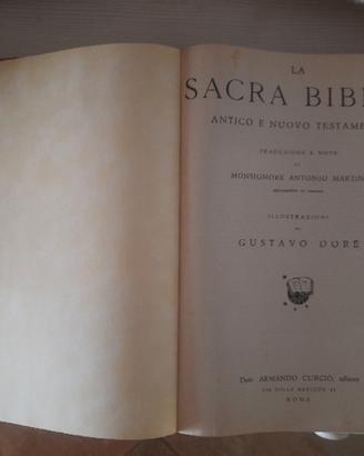 sacra bibbia, illustrata da Dorè - 1948