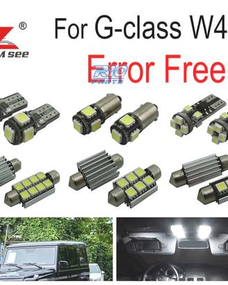 KIT 13 LAMPADE LED INTERNE MERCEDES CLASSE G W463 