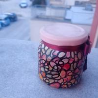 Vasetto decorato a mano