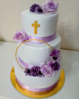 Torta scenografica cerimonia ( Prima Comunione)