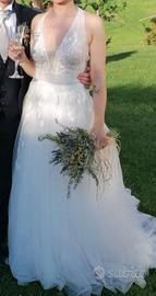 vestito da sposa Nicole Milano