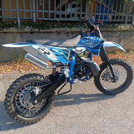 NEW CROSS 50cc 2T M.REPL.MORINI 14/12 FELIX BLUE