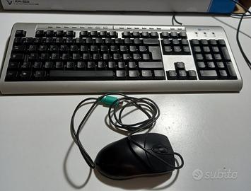 tastiera  con mouse