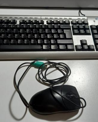 tastiera  con mouse