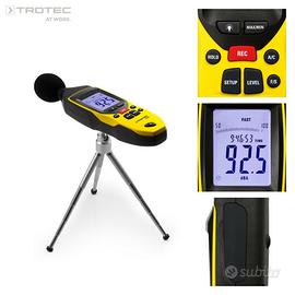 Fonometro misuratore di suono livello acustico