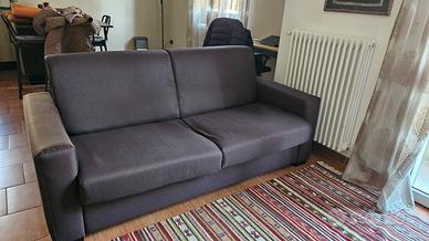 DIVANO LETTO 3 POSTI CON RETE ELETTROSALDATA