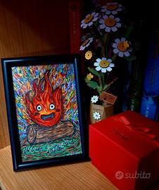 Disegno di Calcifer Studio Ghibli venduto