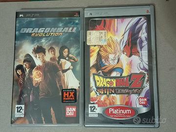 PSP videogiochi Dragonball 