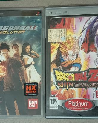 PSP videogiochi Dragonball 